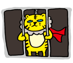 Tiger samurai (ver. English) sticker #10578558