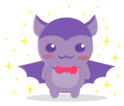 Baby bat sticker #10578640
