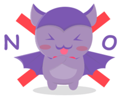 Baby bat sticker #10578642