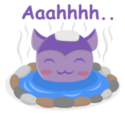 Baby bat sticker #10578649