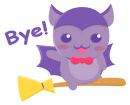 Baby bat sticker #10578651