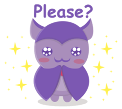 Baby bat sticker #10578655