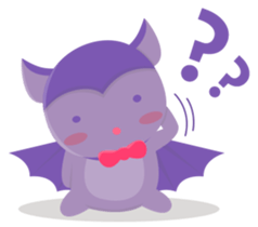 Baby bat sticker #10578657