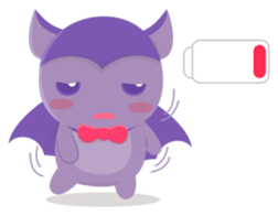 Baby bat sticker #10578659