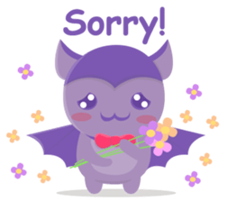 Baby bat sticker #10578663