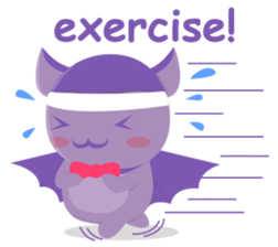 Baby bat sticker #10578665