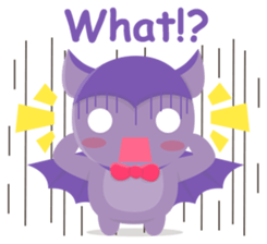 Baby bat sticker #10578669