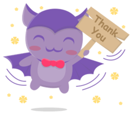 Baby bat sticker #10578673