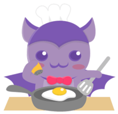 Baby bat sticker #10578678