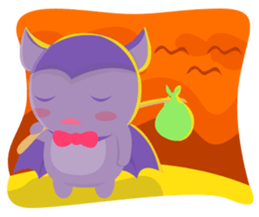 Baby bat sticker #10578679