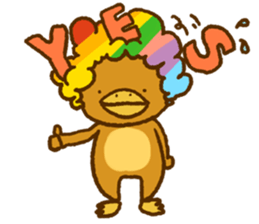 Goo the Platypus sticker #10578801