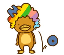 Goo the Platypus sticker #10578802