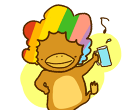 Goo the Platypus sticker #10578838