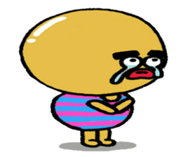 Daily life of Mr.egg 3 sticker #10579373