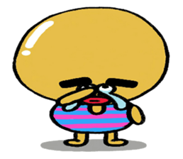 Daily life of Mr.egg 3 sticker #10579374