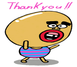 Daily life of Mr.egg 3 sticker #10579377