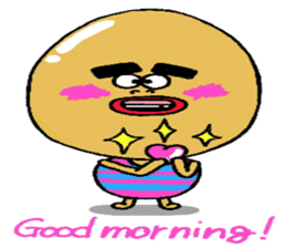 Daily life of Mr.egg 3 sticker #10579384