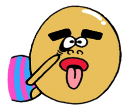 Daily life of Mr.egg 3 sticker #10579386