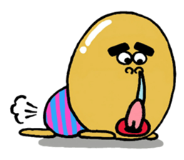Daily life of Mr.egg 3 sticker #10579387