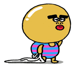 Daily life of Mr.egg 3 sticker #10579390