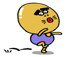 Daily life of Mr.egg 3 sticker #10579392