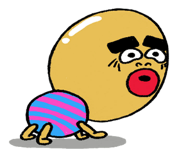 Daily life of Mr.egg 3 sticker #10579394