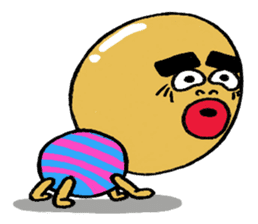 Daily life of Mr.egg 3 sticker #10579394