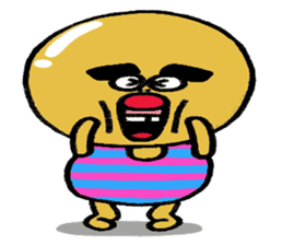 Daily life of Mr.egg 3 sticker #10579395