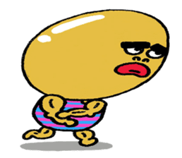 Daily life of Mr.egg 3 sticker #10579398