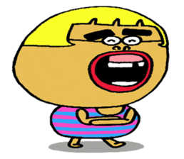 Daily life of Mr.egg 3 sticker #10579399