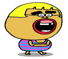 Daily life of Mr.egg 3 sticker #10579399