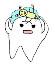 Lovely teeth sticker #10580219