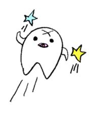 Lovely teeth sticker #10580224