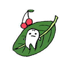 Lovely teeth sticker #10580228