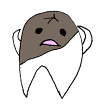 Lovely teeth sticker #10580238