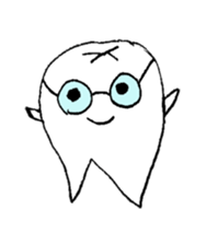 Lovely teeth sticker #10580239