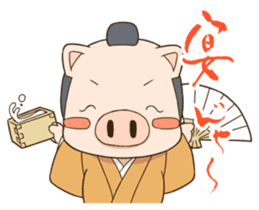 PigSamurai sticker #10580752