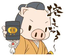 PigSamurai sticker #10580756