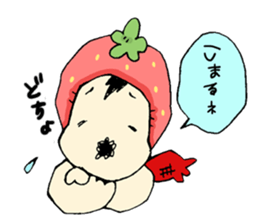 It curly hair sticker #10580769