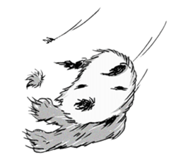 It curly hair sticker #10580778