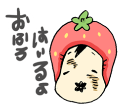 It curly hair sticker #10580779