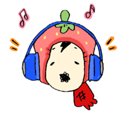 It curly hair sticker #10580782