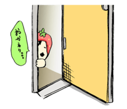 It curly hair sticker #10580786