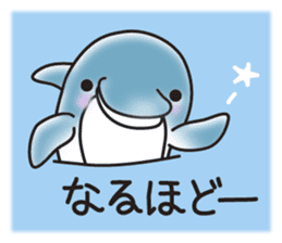 Sticker of a cute dolphin <vol.2> sticker #10581021