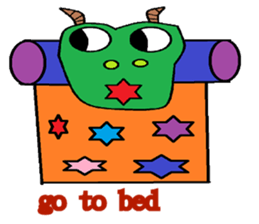 Dinosaur children living articles sticker #10581122