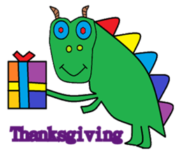 Dinosaur children living articles sticker #10581124