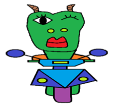 Dinosaur children living articles sticker #10581133