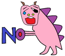 Dinosaur children living articles sticker #10581147