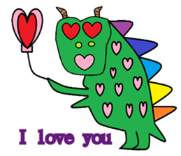 Dinosaur children living articles sticker #10581156