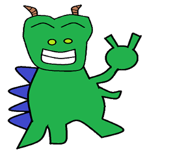 Dinosaur children living articles sticker #10581158